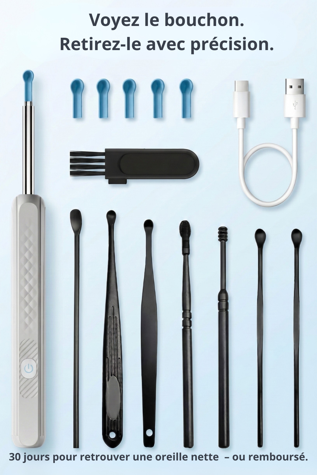 Ear Pro™ - Maîtrisez votre hygiène auditive avec une précision médicale